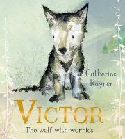 Victor, the wolf with worries Jacket Cover