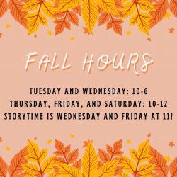 WE ARE OPEN with new Fall Hours. Come discover what your neighborhood library has. thumbnail